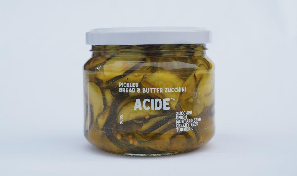 ACIDE - Bread & Butter Zucchini Pickles 125g