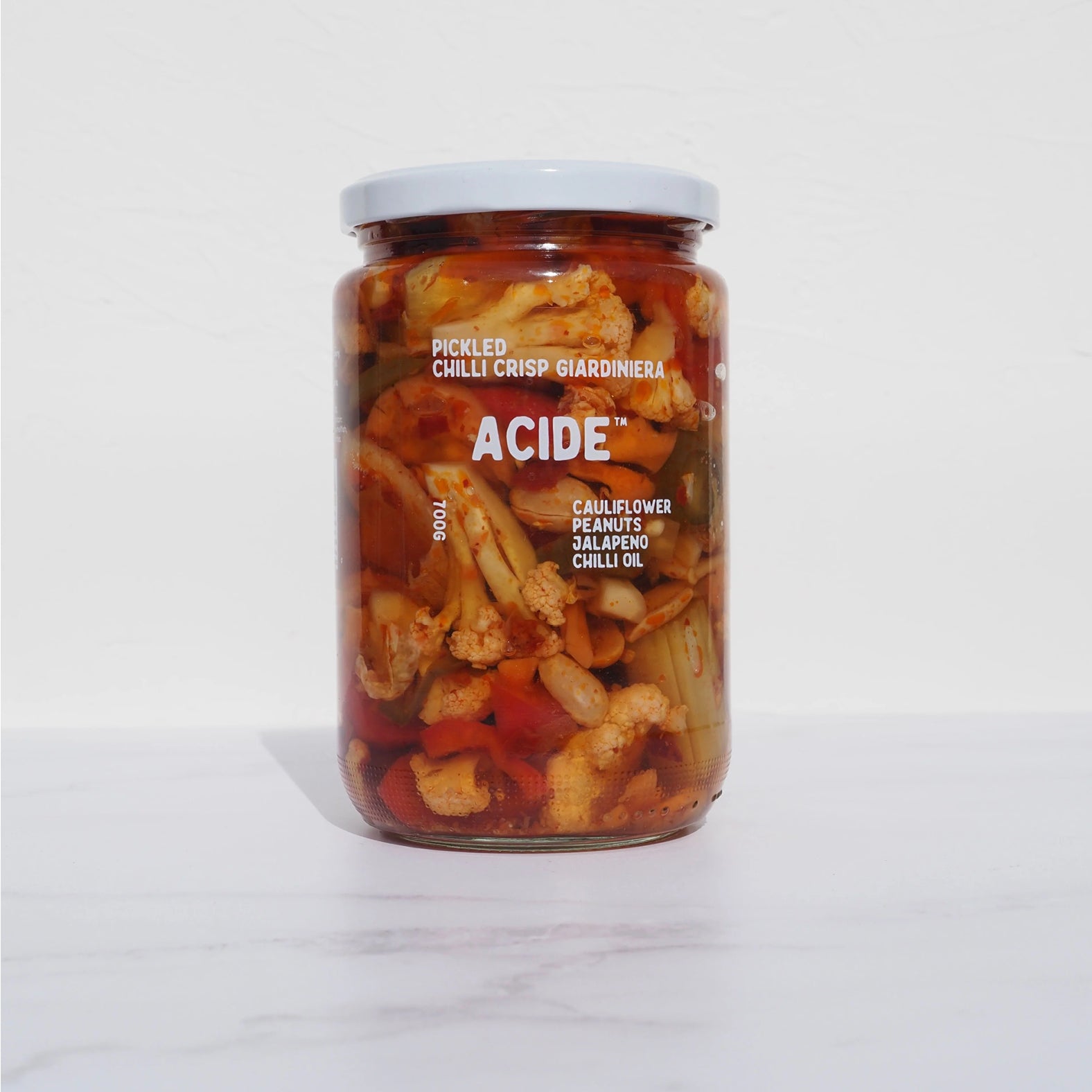 ACIDE- Chilli Crisp Giardiniera 700g