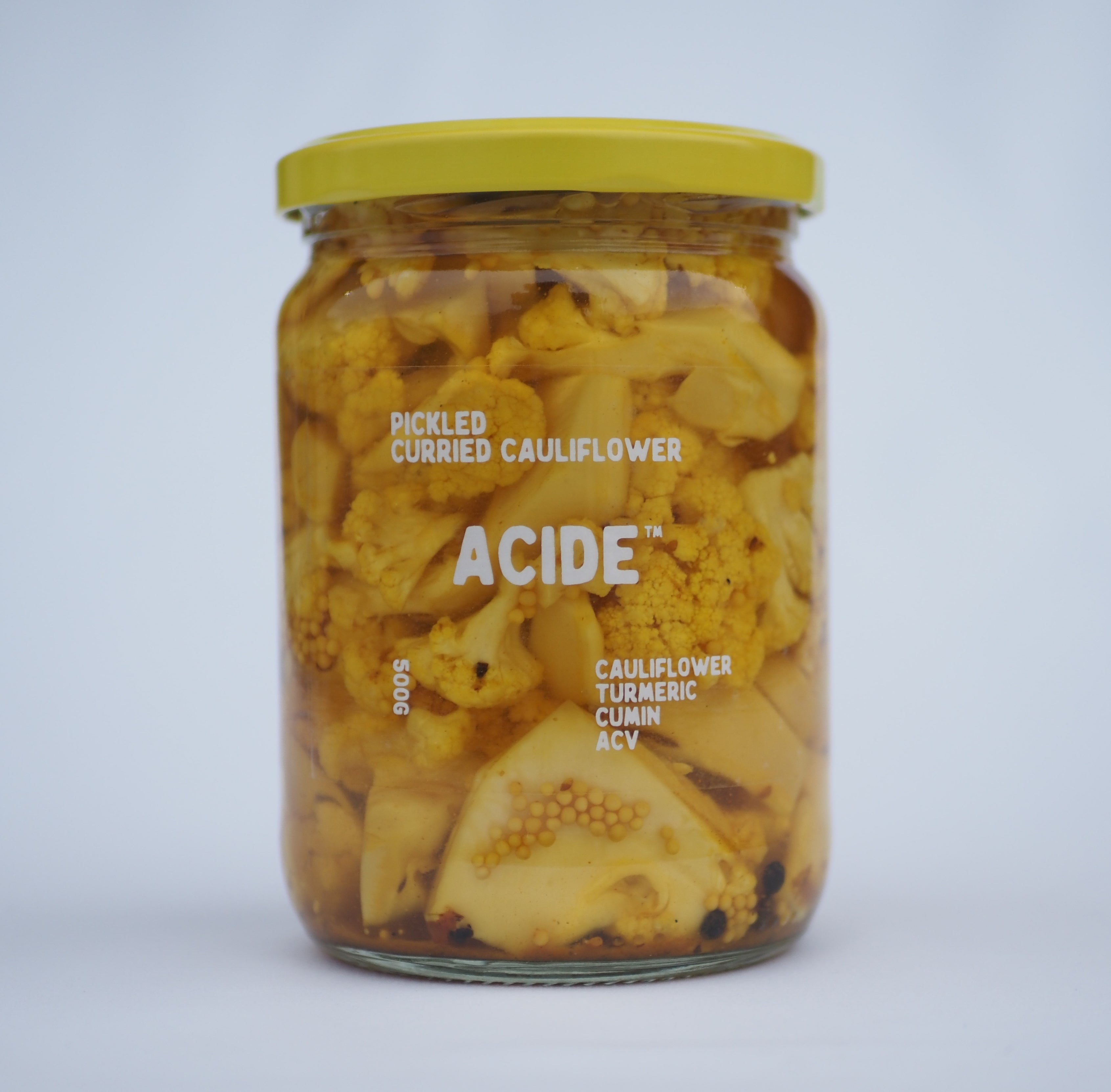 ACIDE- Pickled Curried Cauliflower 500g